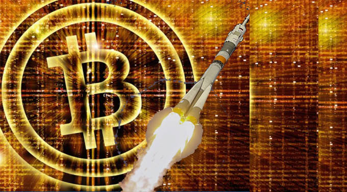 Bitcoin sfonda i 6.000 euro (oltre 7.000$): e’ record storico