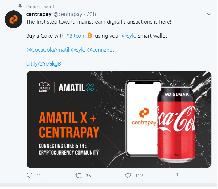 Bitcoin Coca Cola