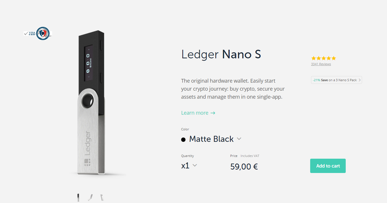  Recensione Ledger Nano S