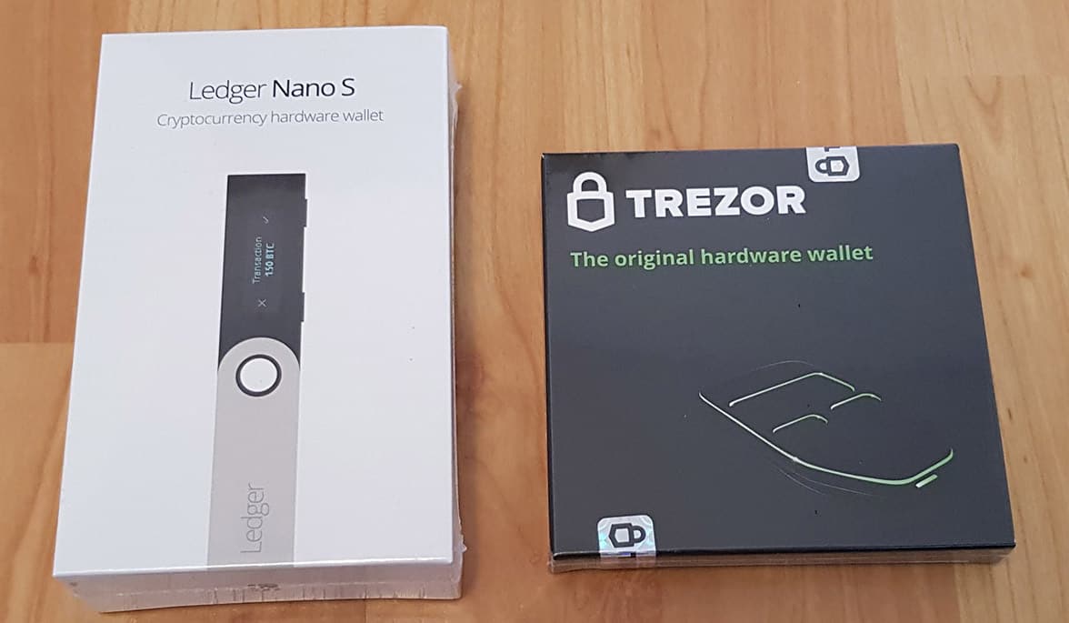 sfida tra trezor vs ledger nano s