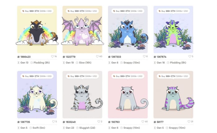 nft cryptokitties