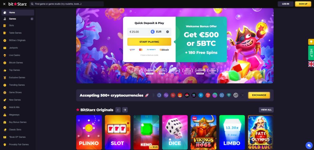Panoramica dei Migliori Crypto Casino in Italia 6 7 Bitstarz