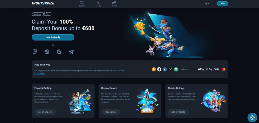 Panoramica dei Migliori Crypto Casino in Italia 8 9 Thunderpick